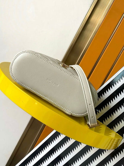 YSL Saint Laurent Gaby Vanity White