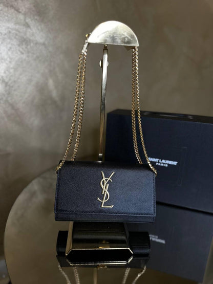 YSL Saint Laurent Kate Chain shoulder bag Brown