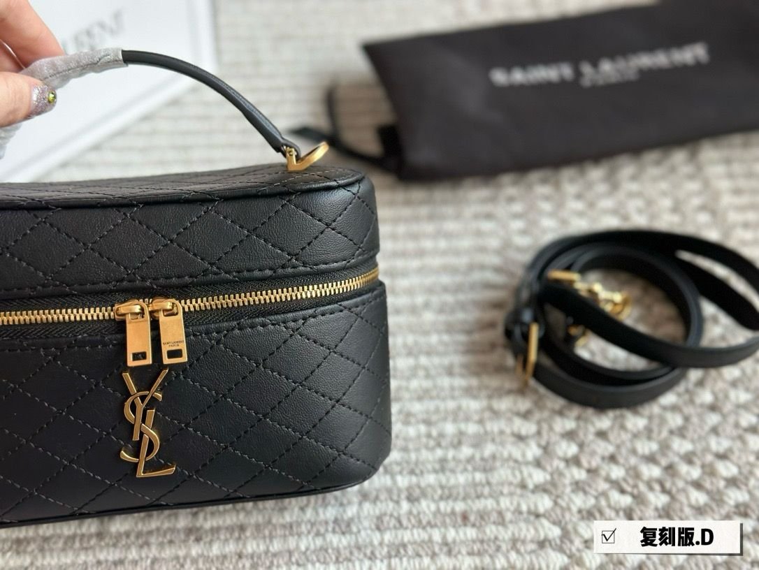YSL Saint Laurent Gaby Vanity Black