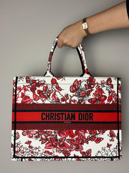 Torba Christian Dior Paris “Red Butterfly”