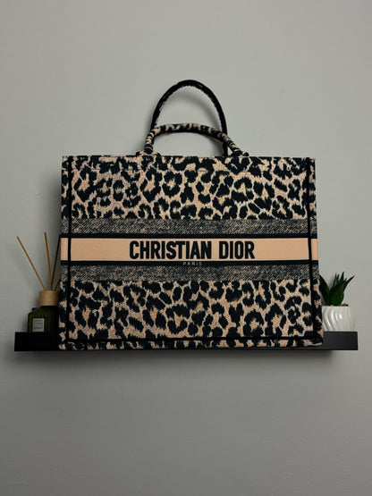 Torba Christian Dior Paris “Leopard Print”
