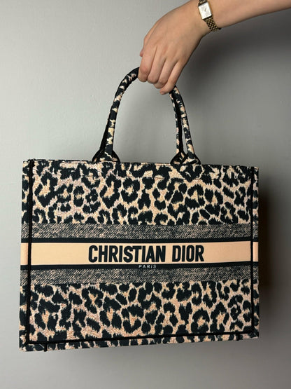 Torba Christian Dior Paris “Leopard Print”