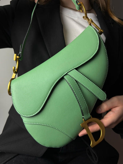 Christian Dior Mid Green-Gold