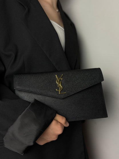 YSL Saint Laurent Uptown crna/zlatna