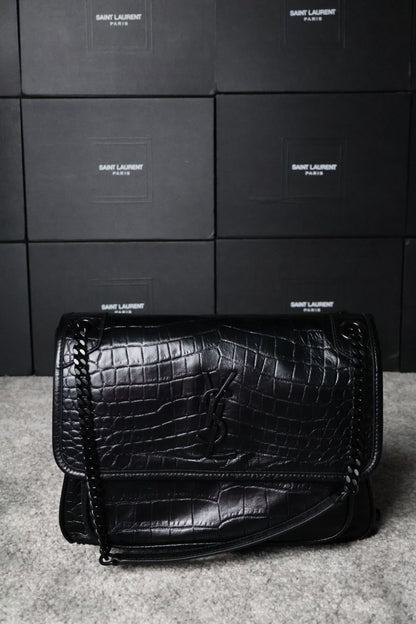 YSL Saint Laurent Niki Black