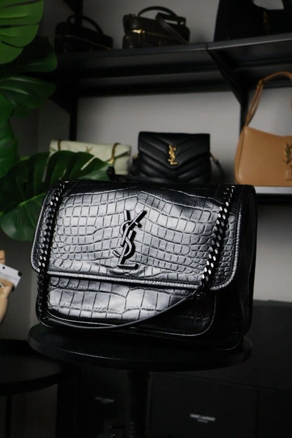 YSL Saint Laurent Niki Black