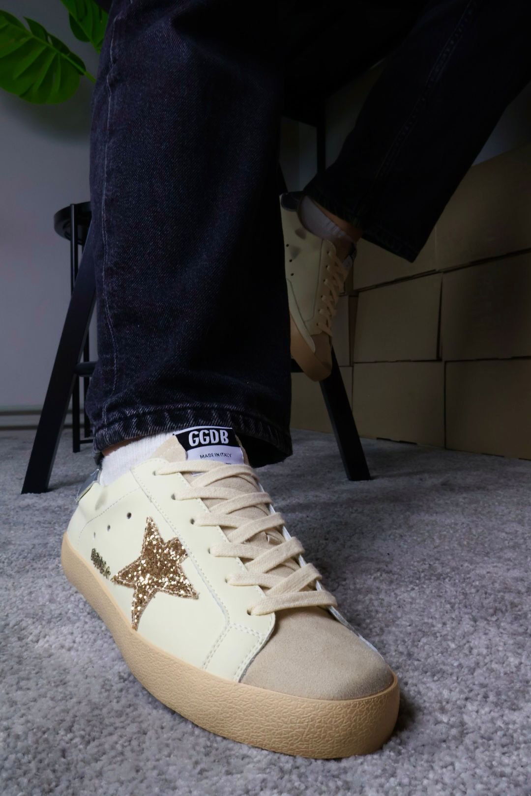 Golden Goose Superstar White Ice Gold