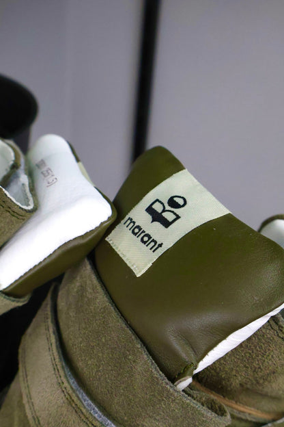 Isabel Marant Womens Bekett Sneaker green