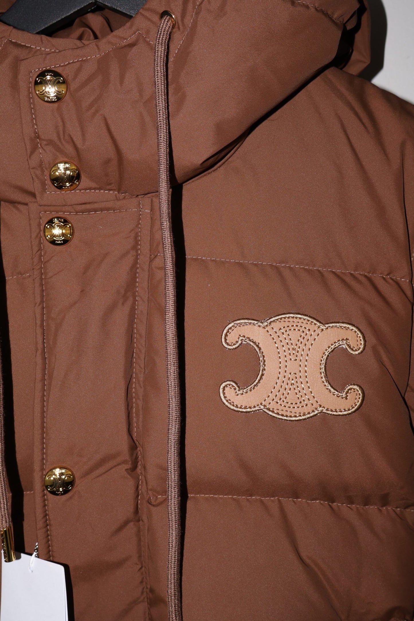 Celine Down Jakna Brown