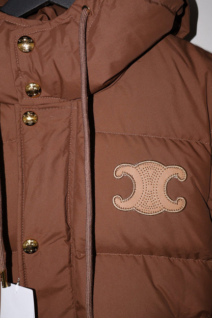 Celine Down Jakna Brown