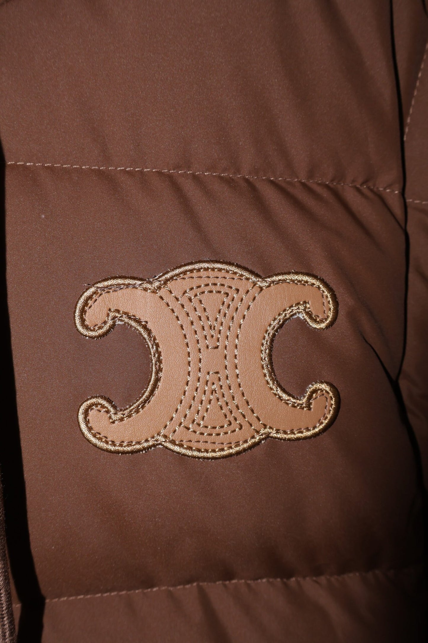 Celine Down Jakna Brown