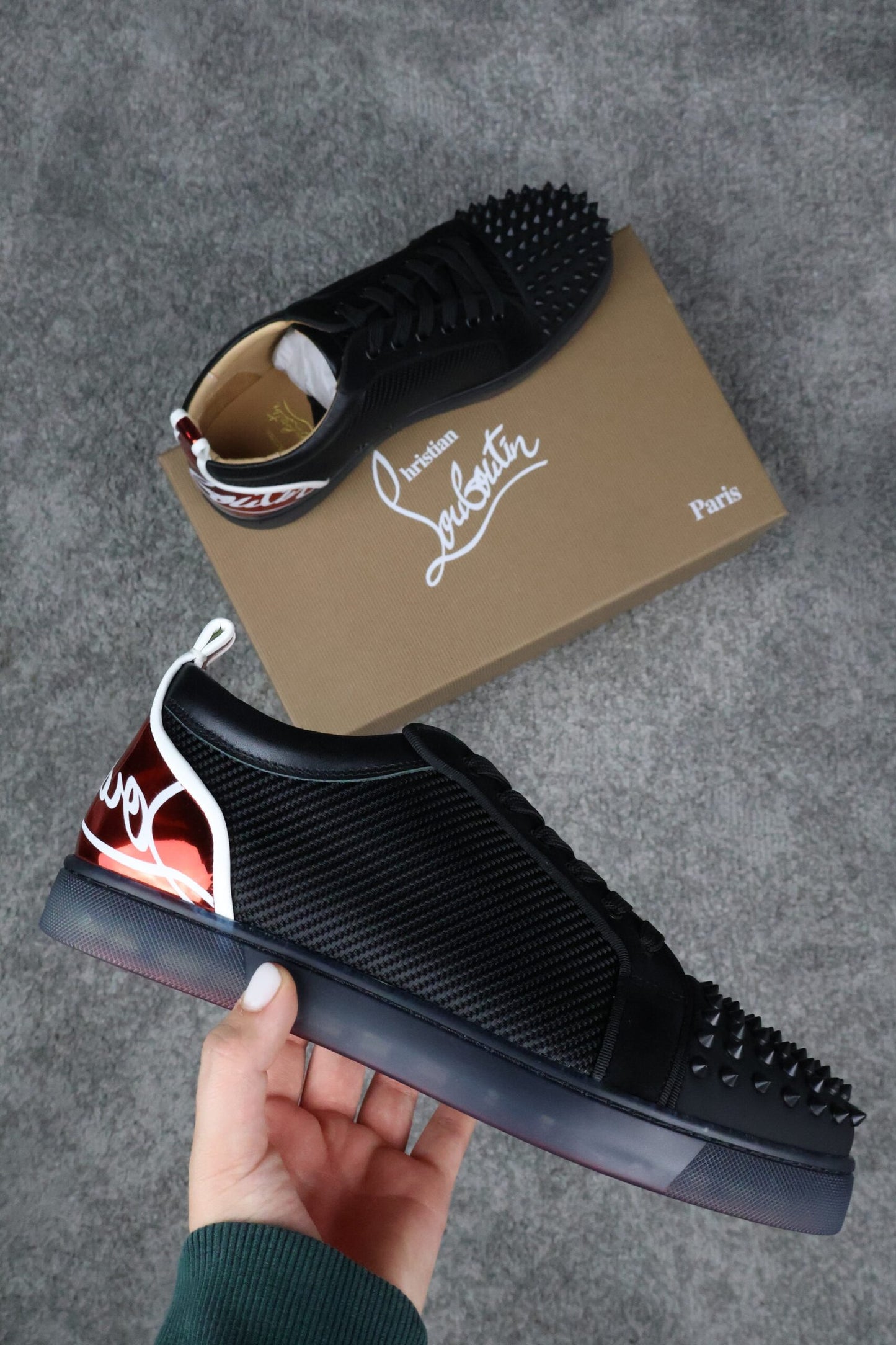 Christian Louboutin Louis Junior Spikes
