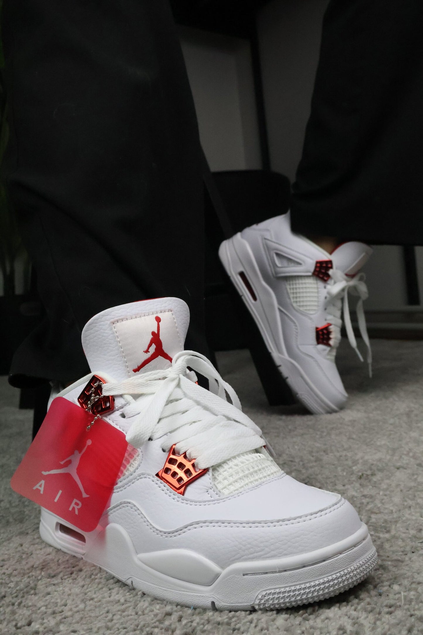 Air Jordan 4 Retro White/Red