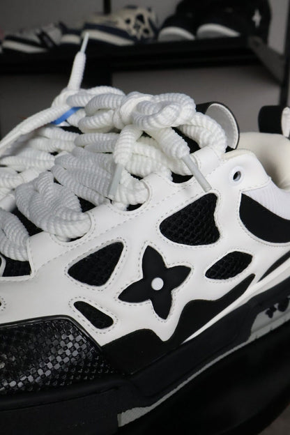 Louis Vuitton Skate Black Cream White