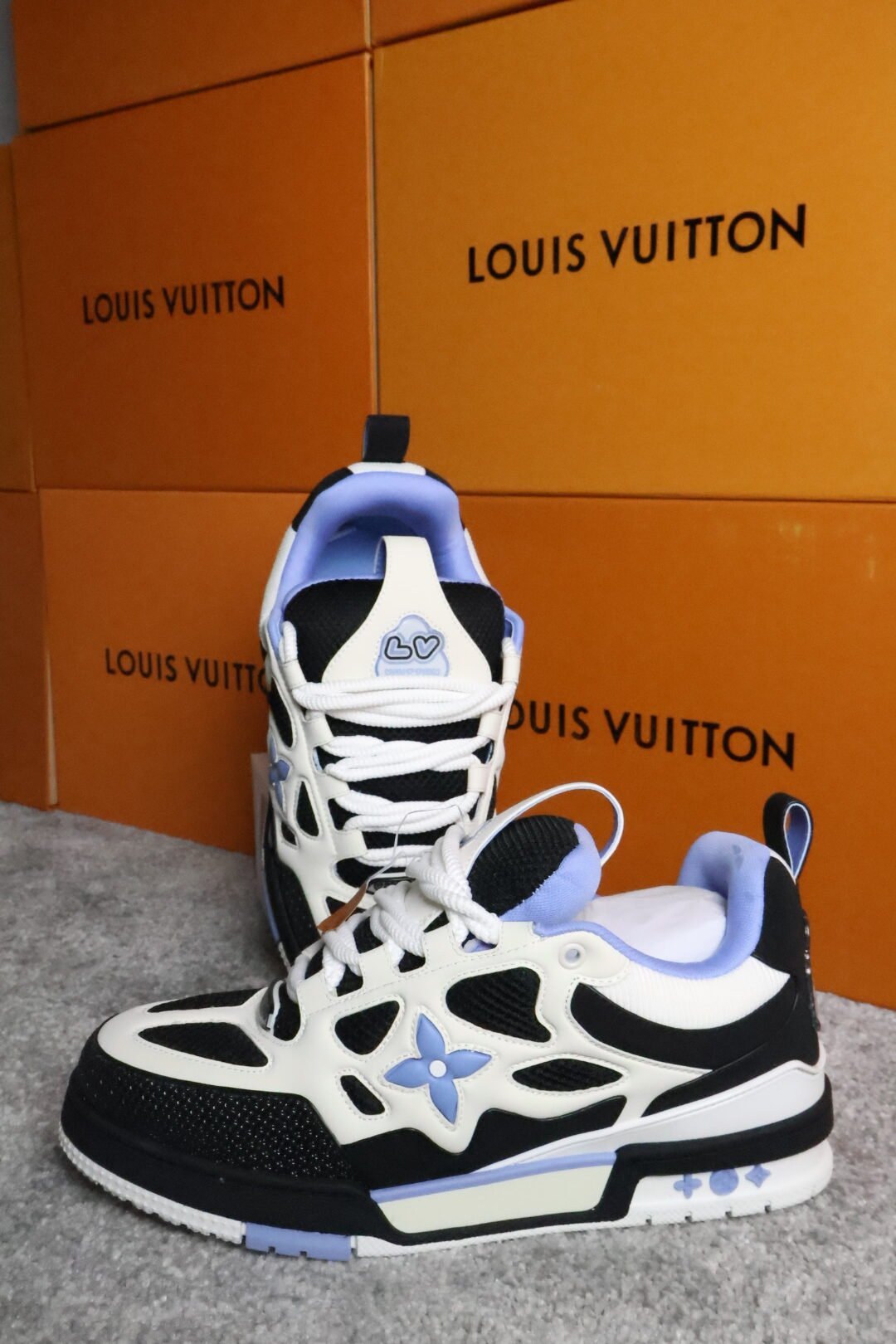 Louis Vuitton Skate Black/Blue