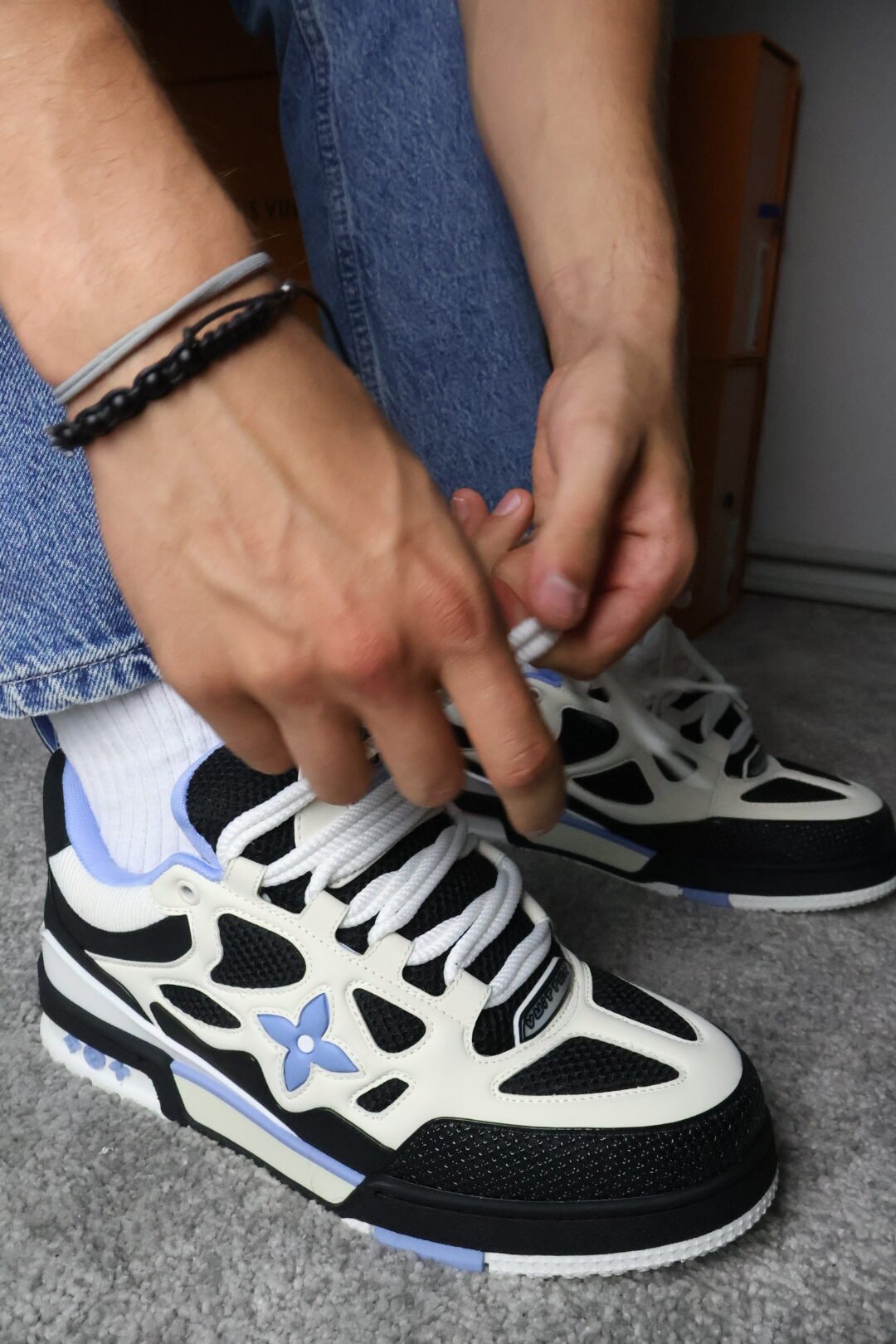 Louis Vuitton Skate Black/Blue