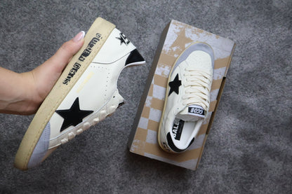 Golden Goose White/ Black Star/ Grey