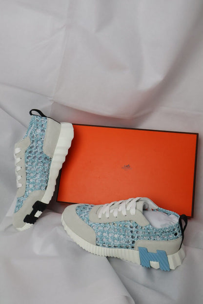 Hermes Bouncing tenisice Blue/White
