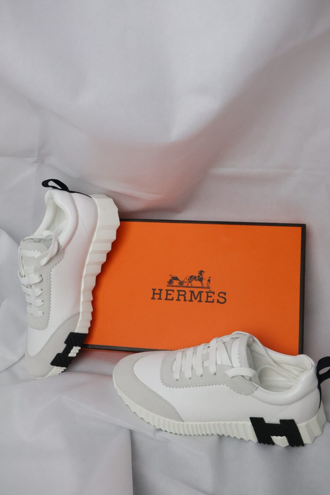Hermes Bouncing tenisice White