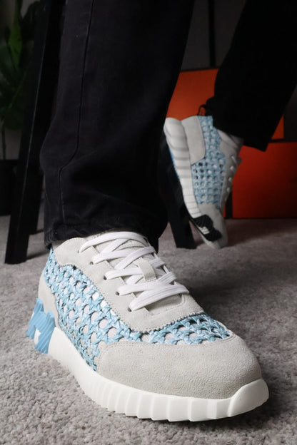 Hermes Bouncing tenisice Blue/White