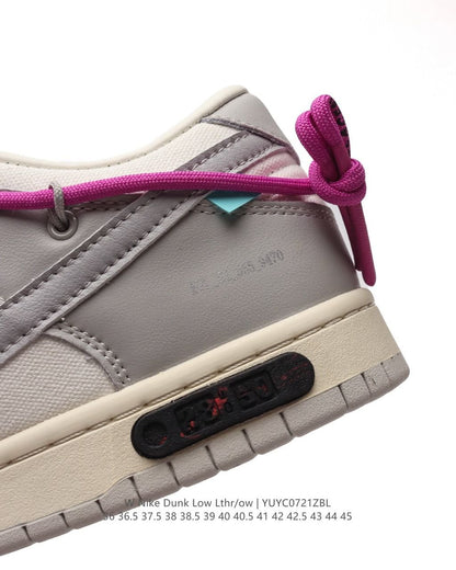 Nike Dunk OFF White Low “Grey-Purple”