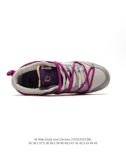 Nike Dunk OFF White Low “Grey-Purple”