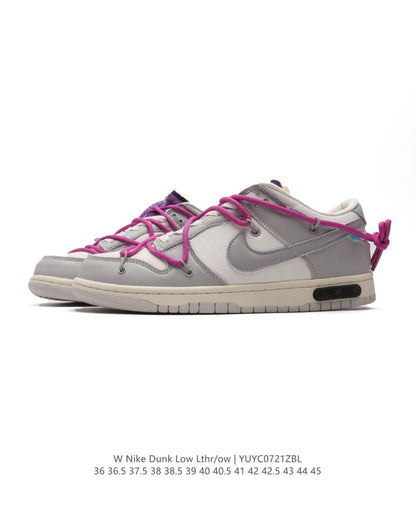 Nike Dunk OFF White Low “Grey-Purple”