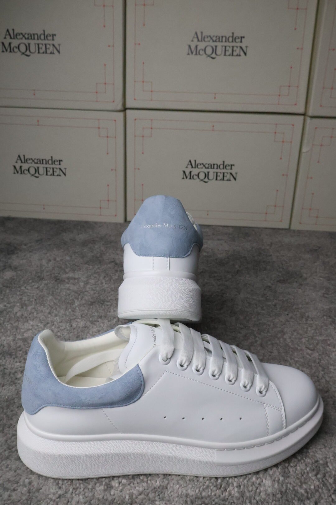 Alexander McQueen “LIGHT BLUE”