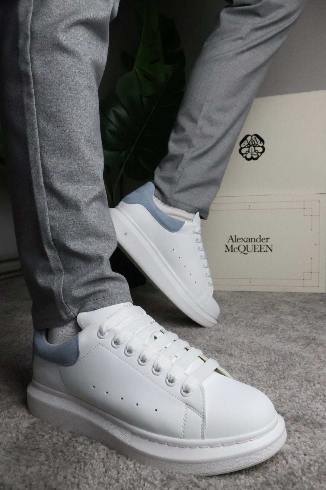 Alexander McQueen “LIGHT BLUE”