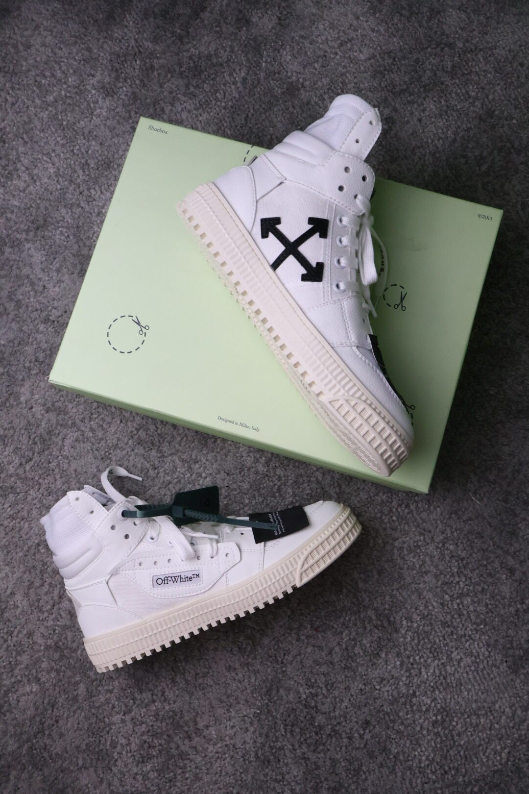 Off-White High “White Black”