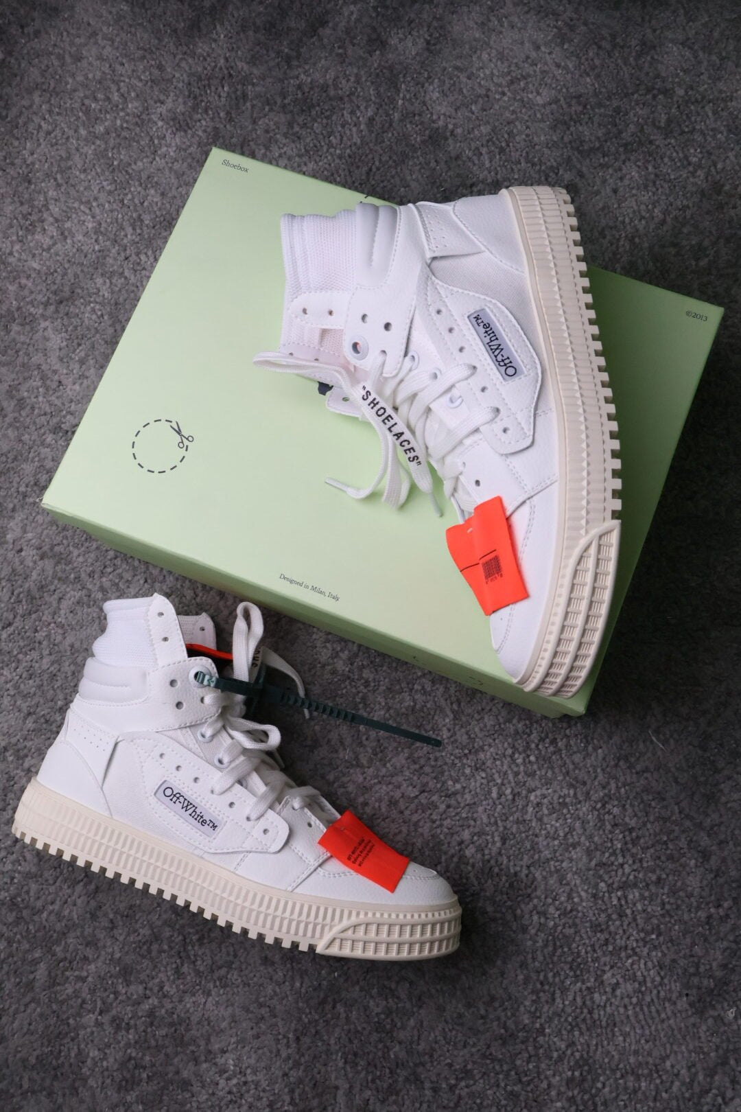 Off White High White-Orange
