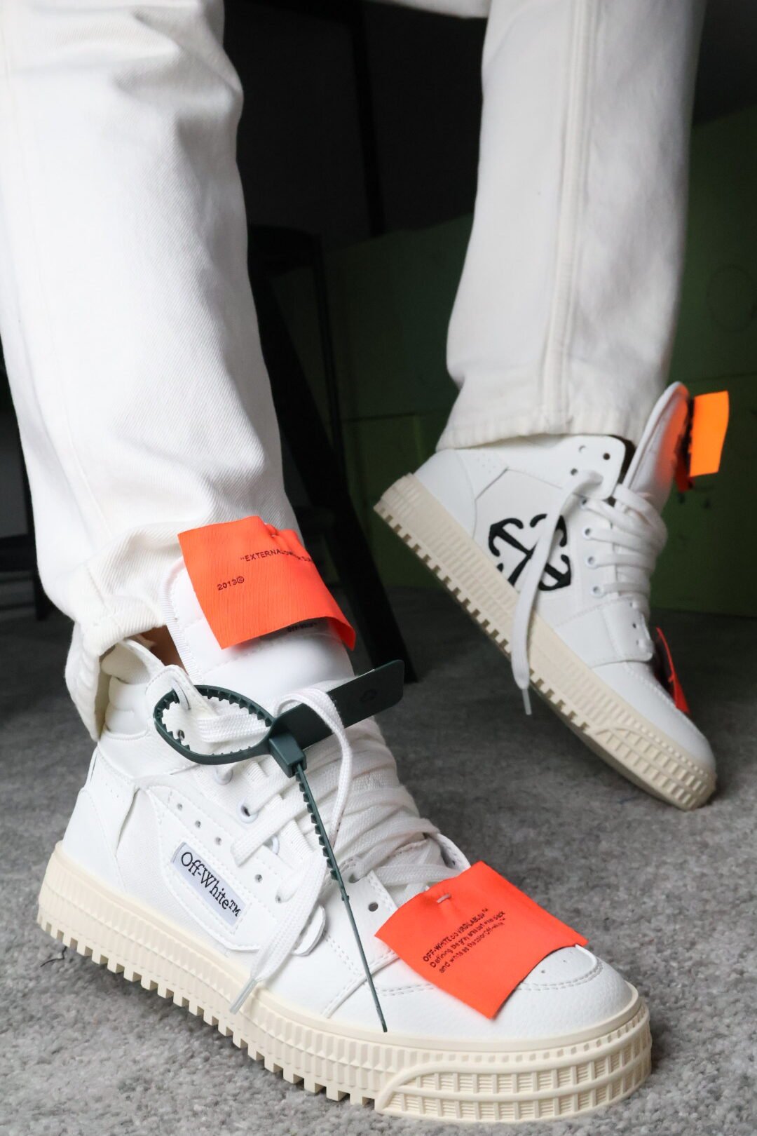 Off White High White-Orange