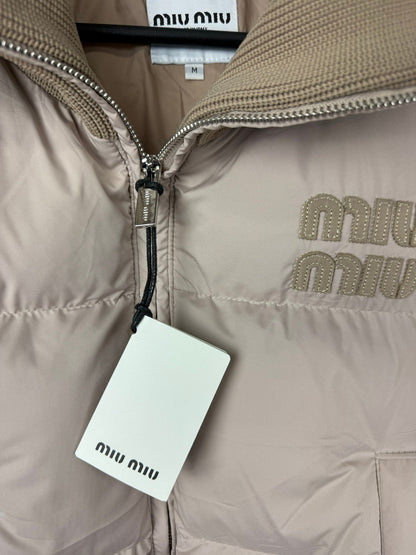 Miu Miu Beige Down Jakna