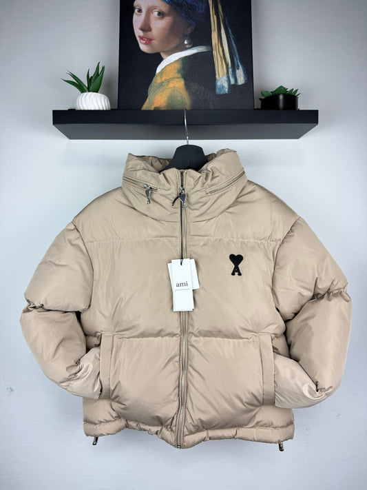 Ami Down Jakna Beige