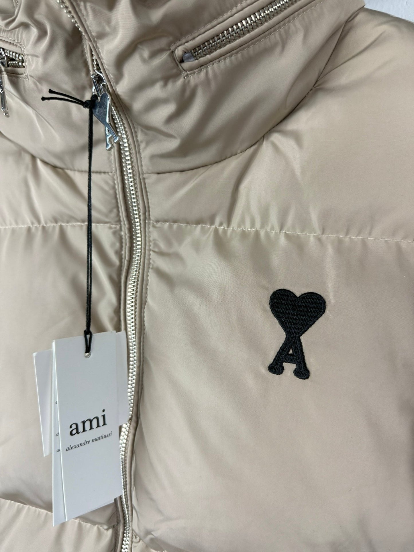 Ami Down Jakna Beige