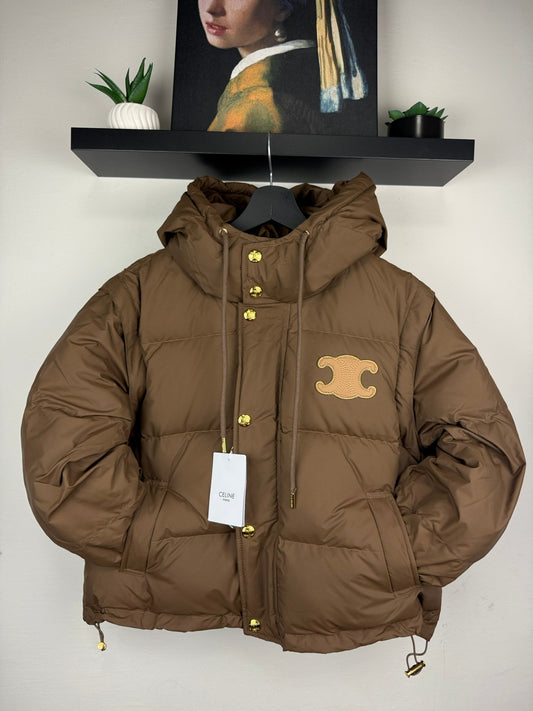 Celine Down Jakna Brown