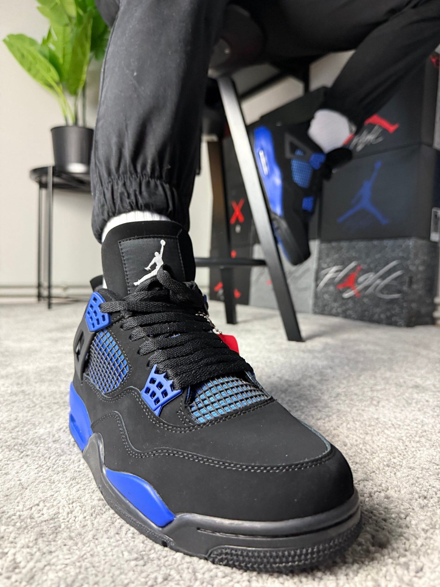 Air Jordan 4 Retro Blue Thunder
