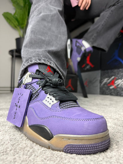 Air Jordan 4 Retro Canyon Purple