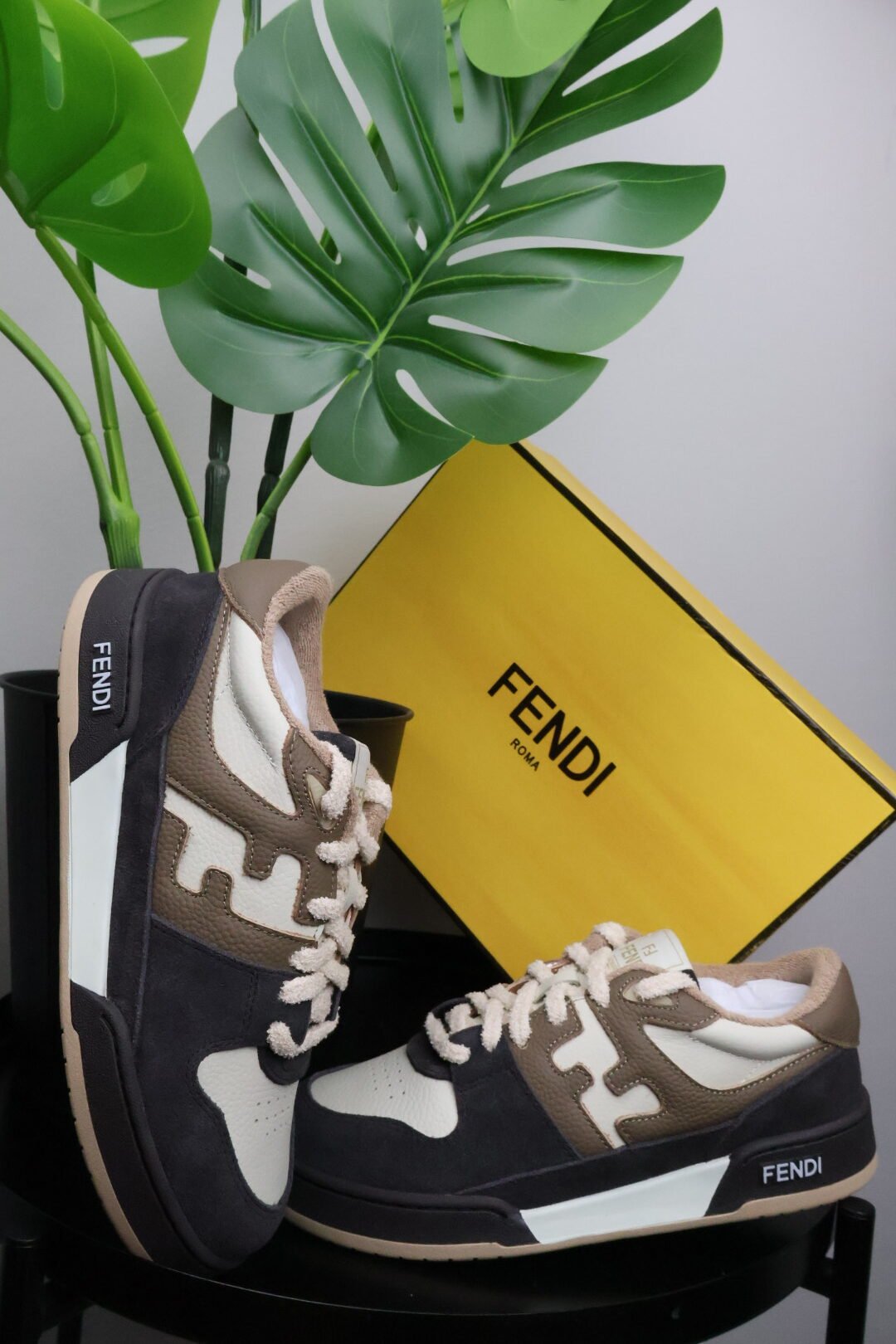 Fendi “Brown White”