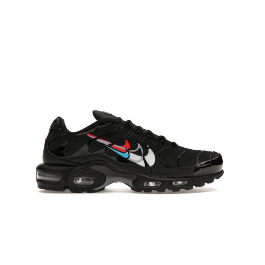 Nike Air Max Plus “Multi Swoosh Black/Bright Crimson”