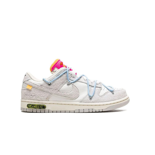 Nike Dunk OFF White Low “Grey-Light Blue”