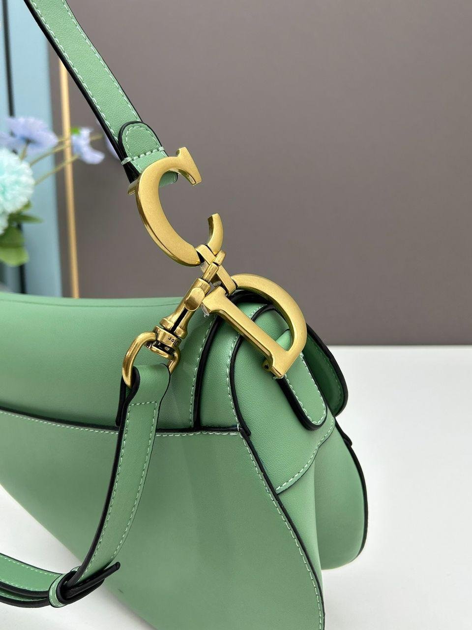 Christian Dior Mid Green-Gold