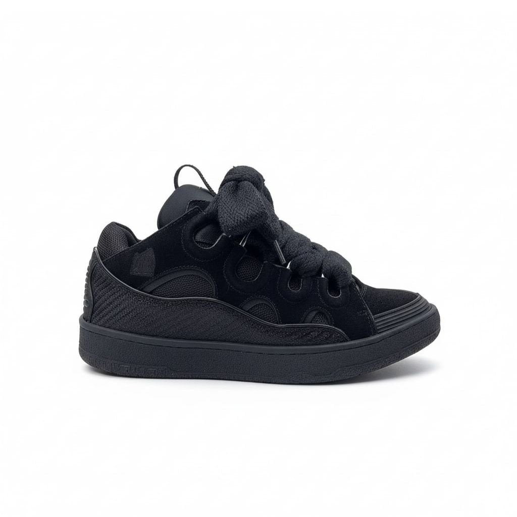 Lanvin Curb lace-up sneakers Black