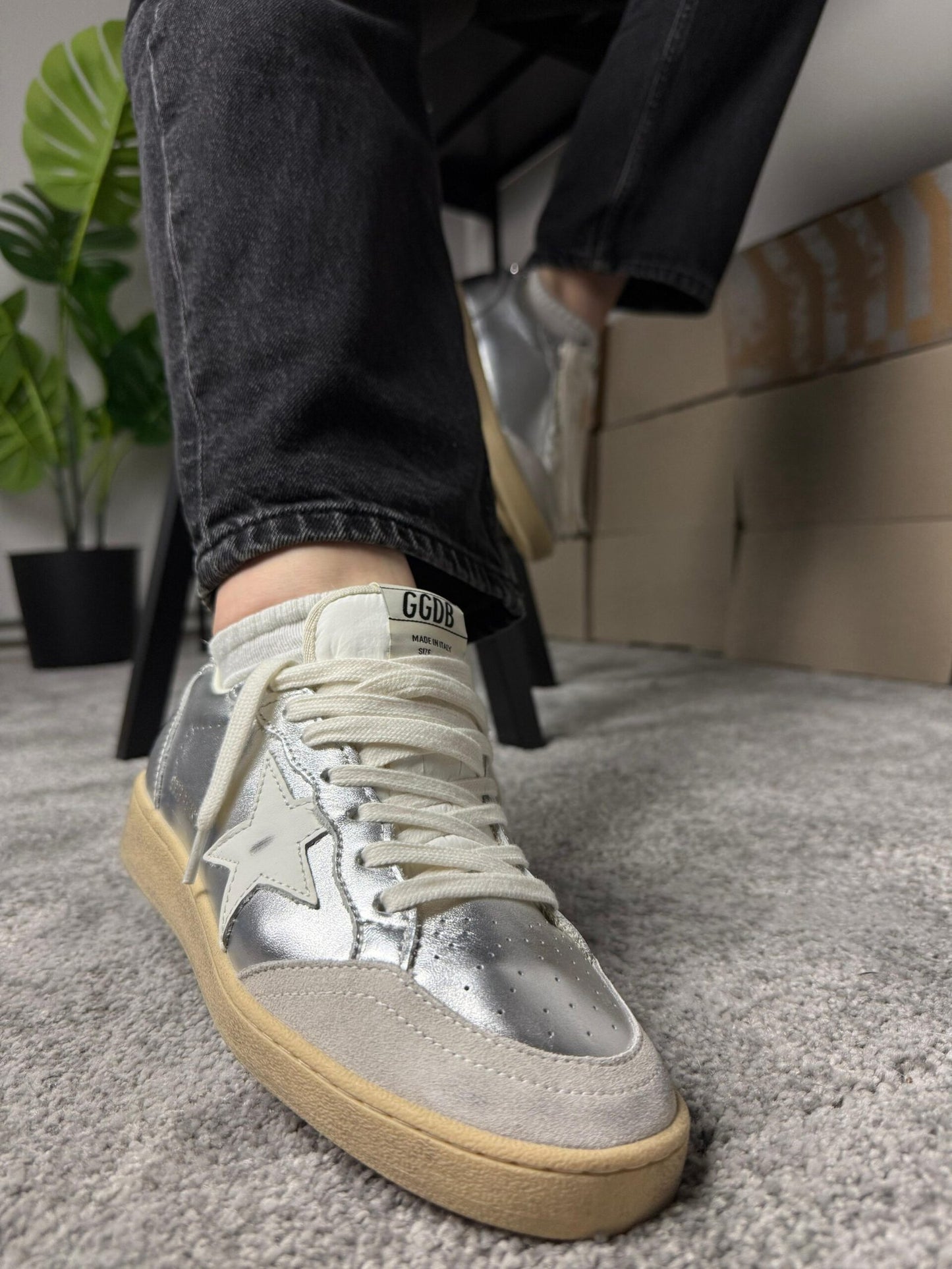 Golden Goose Full Silver