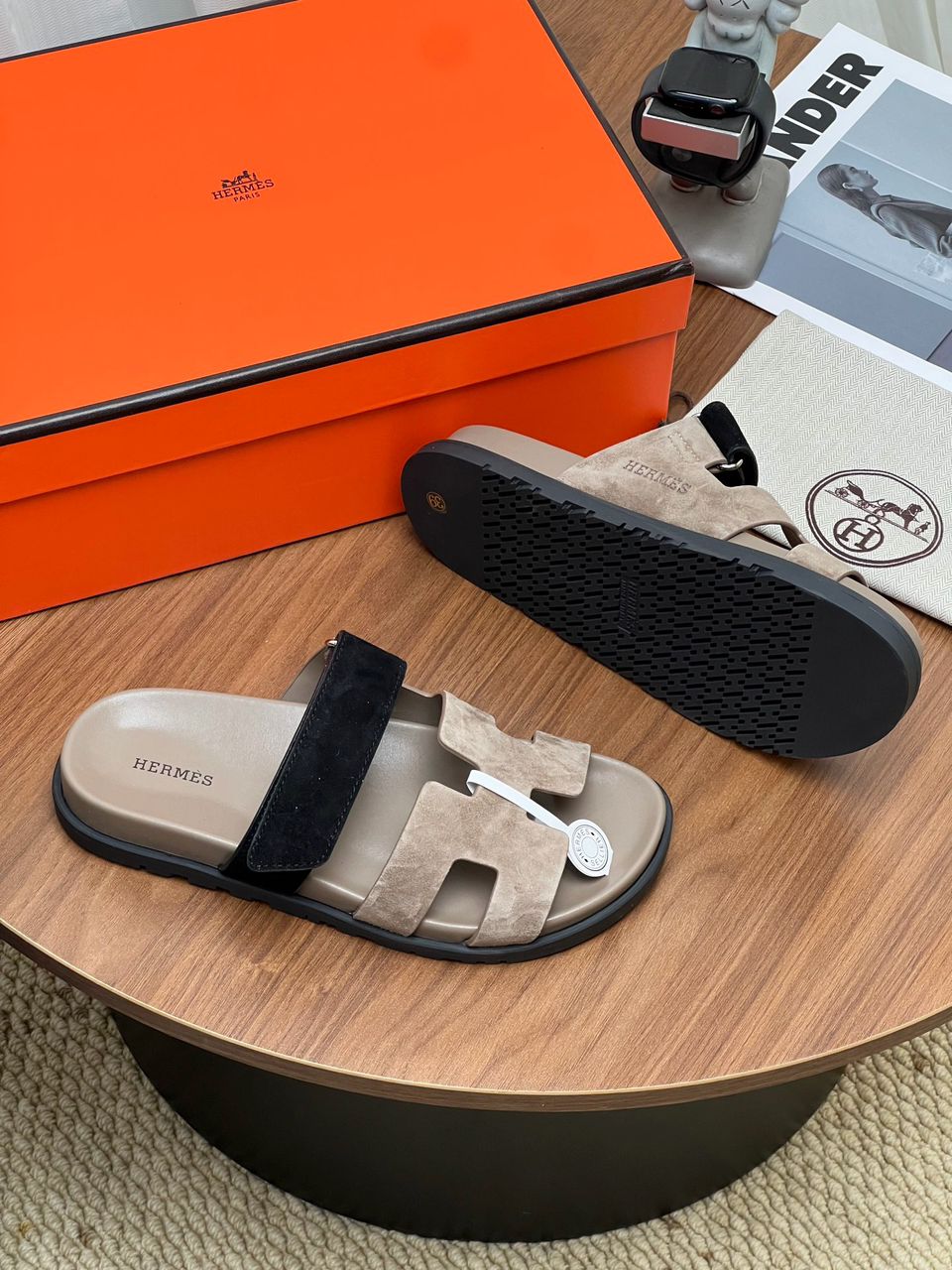 Hermes Noisette Sandala “Beige”