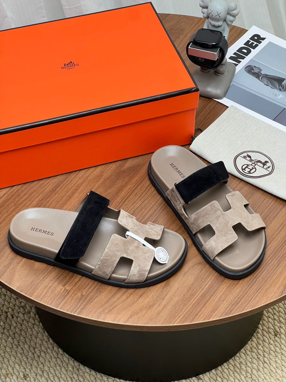 Hermes Noisette Sandala “Beige”