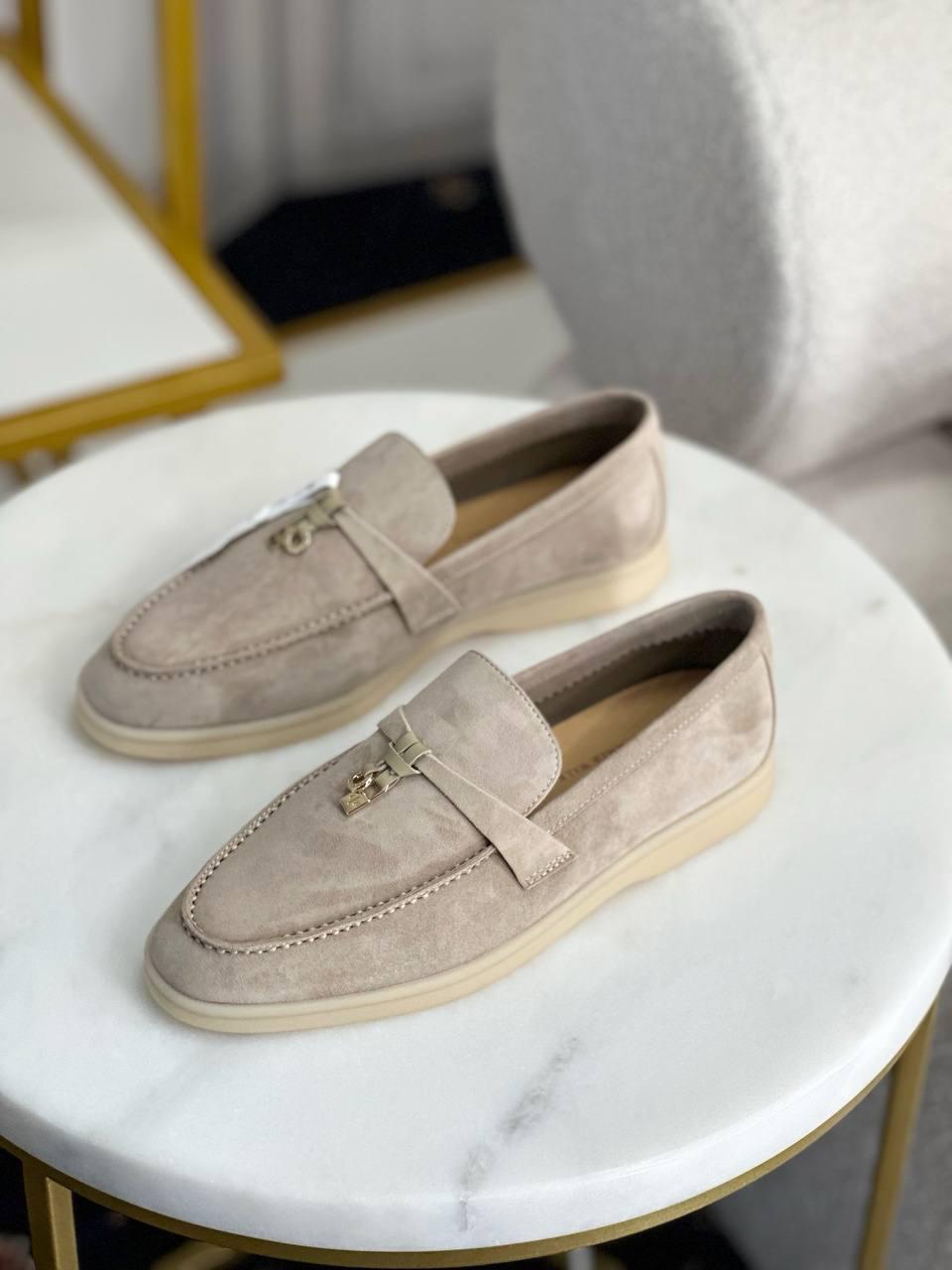Loro Piana Summer Charms Walk Loafer Himalaya