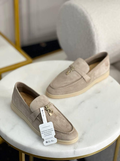 Loro Piana Summer Charms Walk Loafer Himalaya