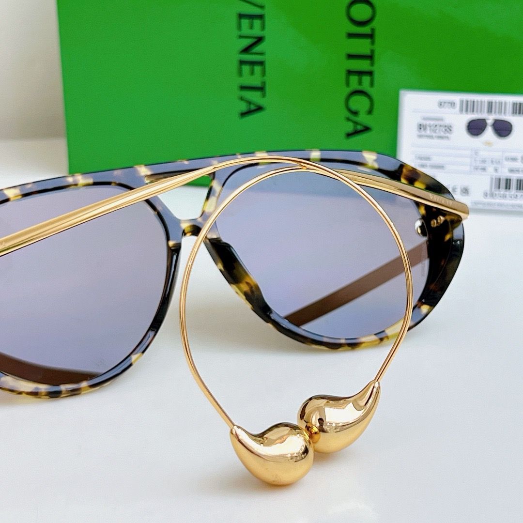 BOTTEGA VENETA AVIATOR DROP NAOČALE “HAVANA/GOLD”