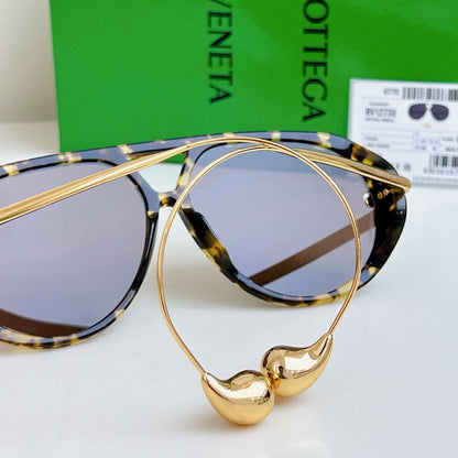 BOTTEGA VENETA AVIATOR DROP NAOČALE “HAVANA/GOLD”